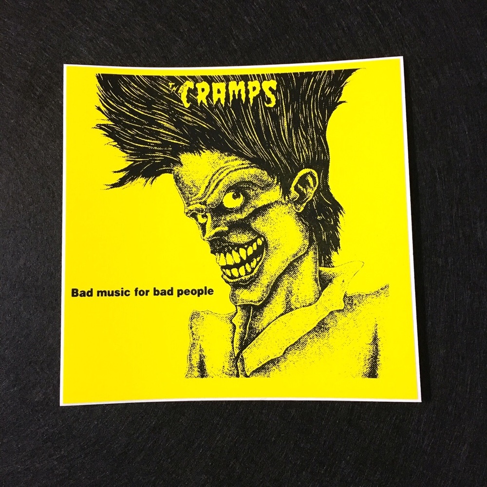 The Cramps vinyl sticker